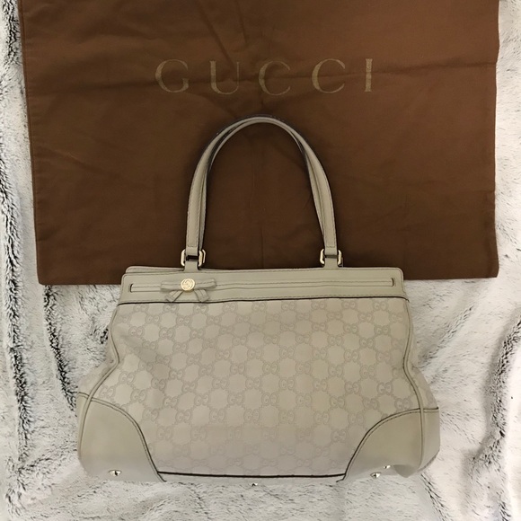 Authentic Gucci Guccissima leather Mayfair Tote - Picture 3 of 16